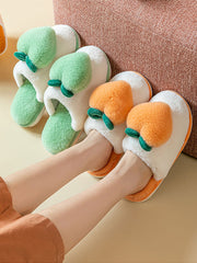 Simple Love Casual Plush Slippers