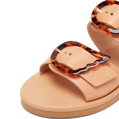 Blush Buckles Women's Slide Sandals