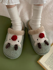 Cartoon Casual Home Plush Slippers