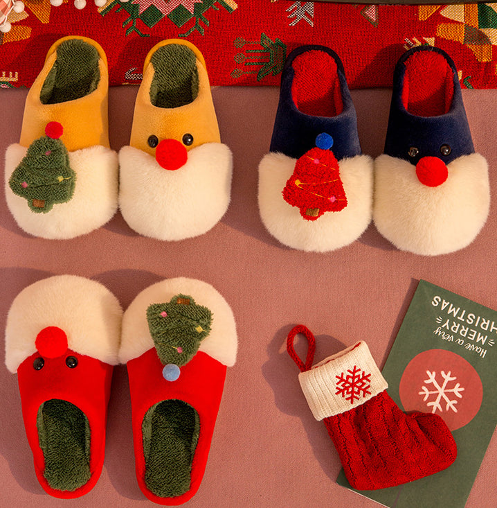 Casual Non-Slip Plush Warm Slippers