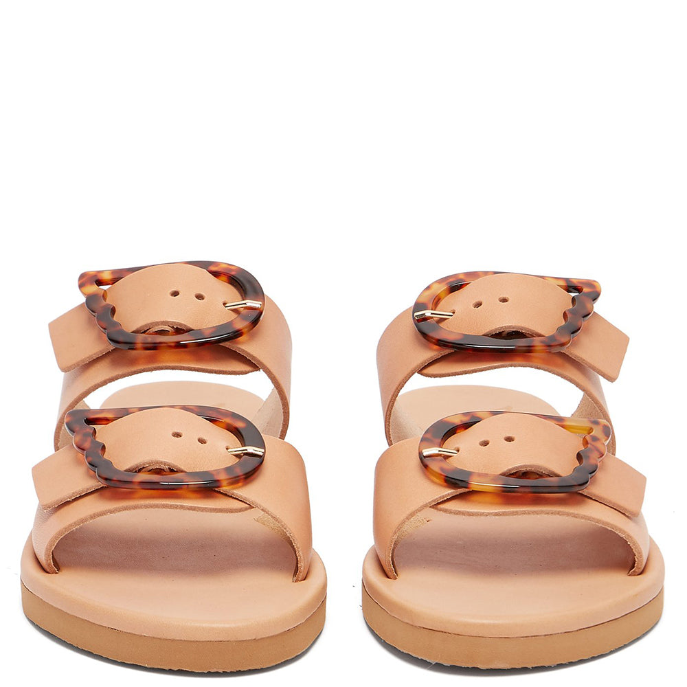 Blush Buckles Women's Slide Sandals