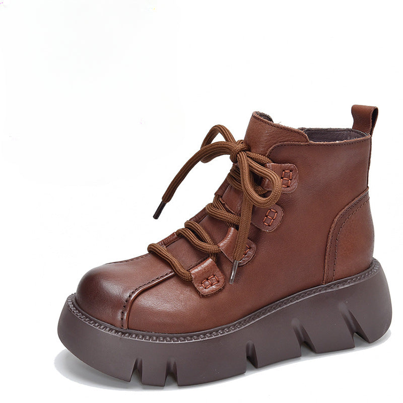 Classic Lace-Up Thick Bottom Martin Boots