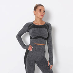 Dark gray Yoga Set