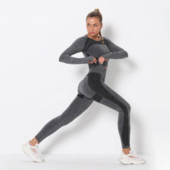 Dark gray Yoga Set