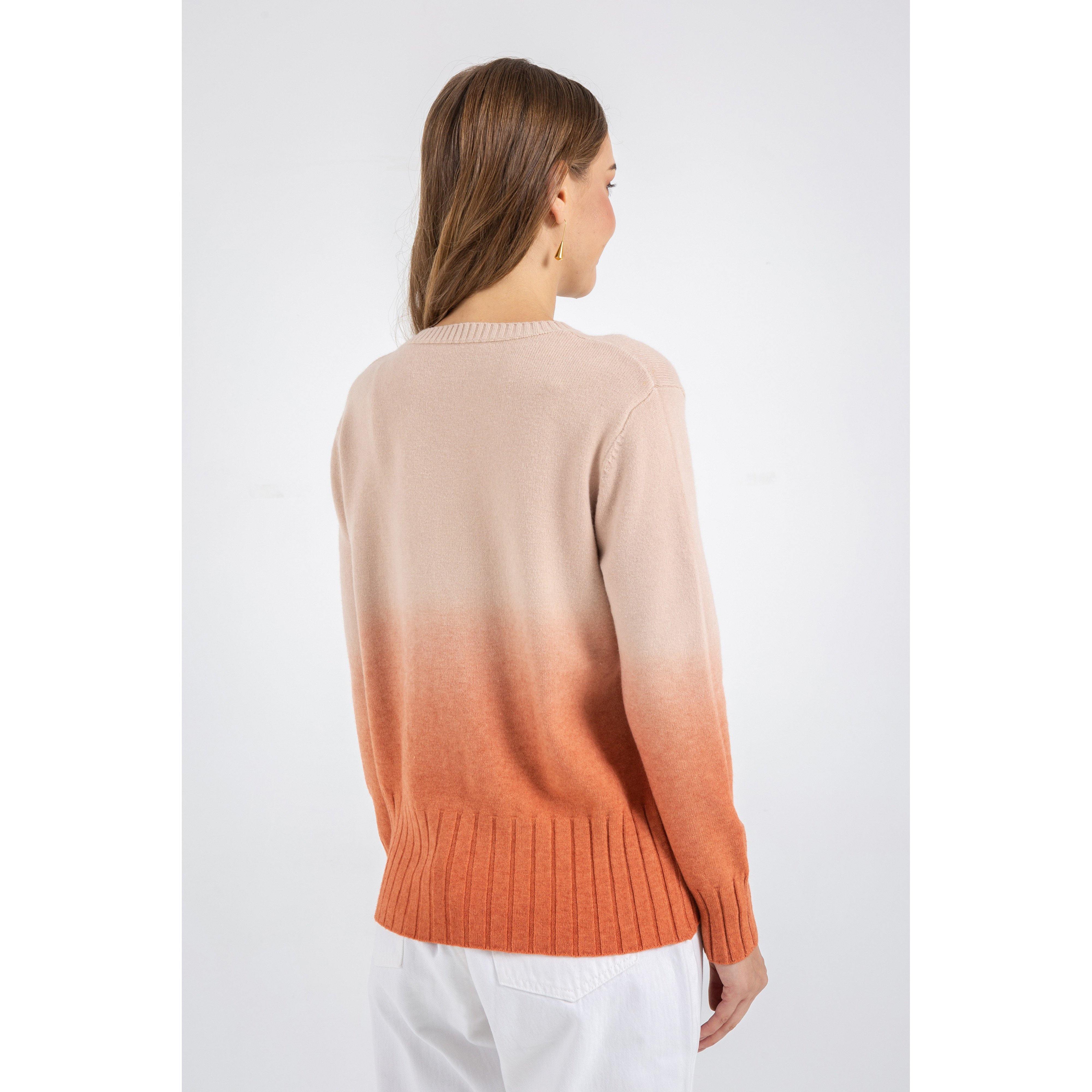 Dip Dye Knitted Sweater