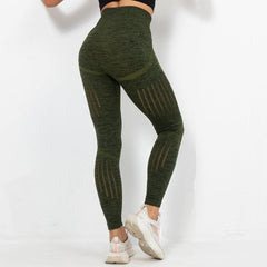 Green Army yoga Workout Legging