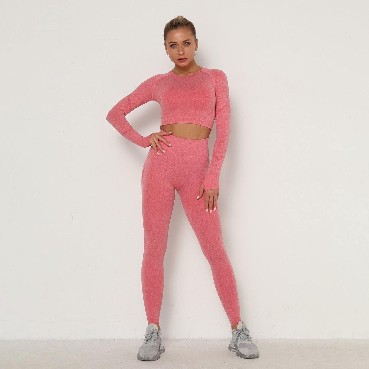 Bright pink Yoga Set