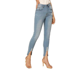 High Waist  Stretch Pencil Pants