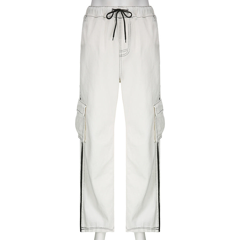 Street Cinch Stitched Pocket Pants