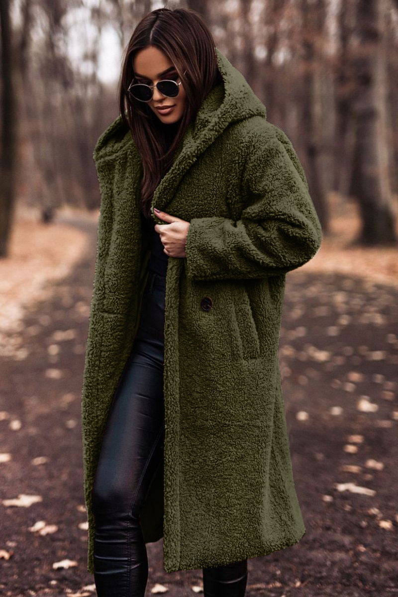 Long woolen coat