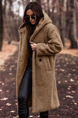 Long woolen coat