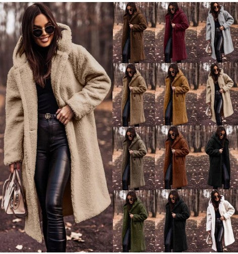 Long woolen coat