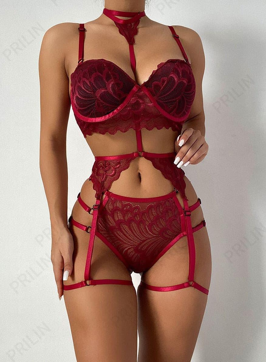 Halter straps around the legs 3 Pieces set