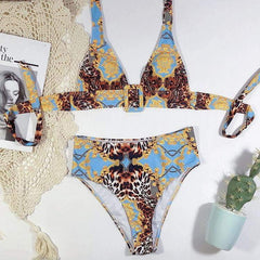 African Print  Bikini