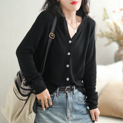 Autumn Casual Fashin Knitted Cardigan