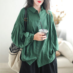 Autumn Casual Fashion Loose Minimalist Blouse