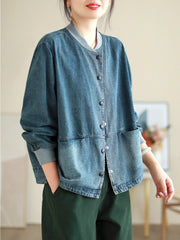 Autumn Casual Retro Loose Denim Jacket