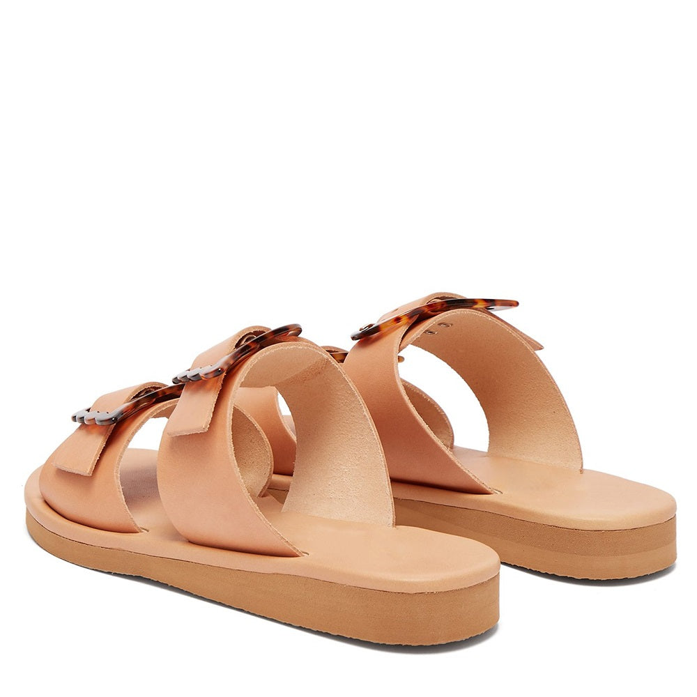 Blush Buckles Women's Slide Sandals