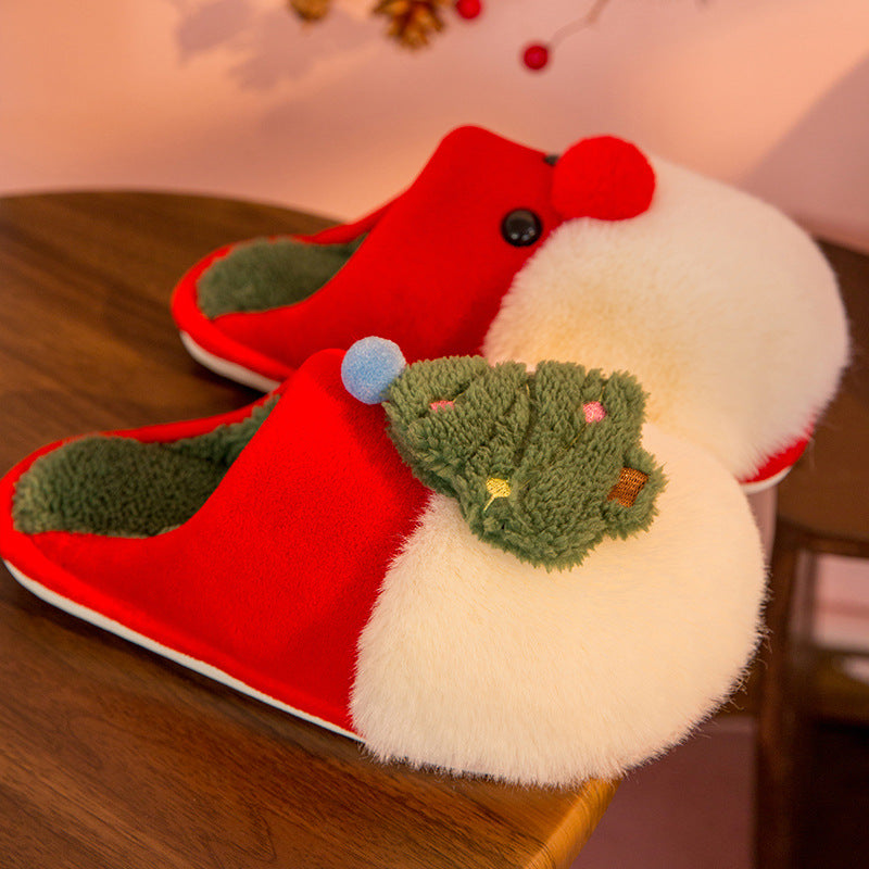 Casual Non-Slip Plush Warm Slippers