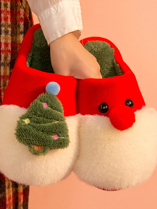 Casual Non-Slip Plush Warm Slippers