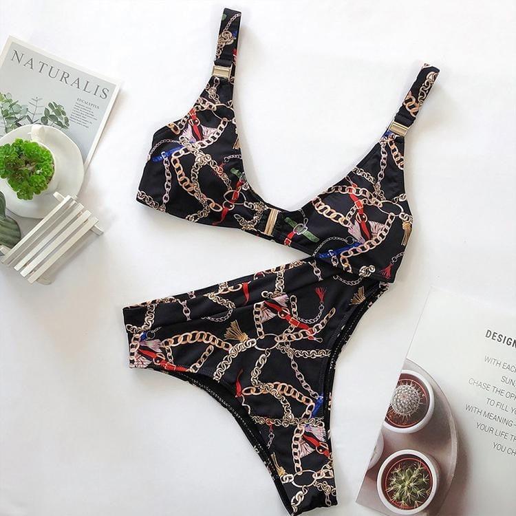 Listing Printing Two Piece Set Beachwear