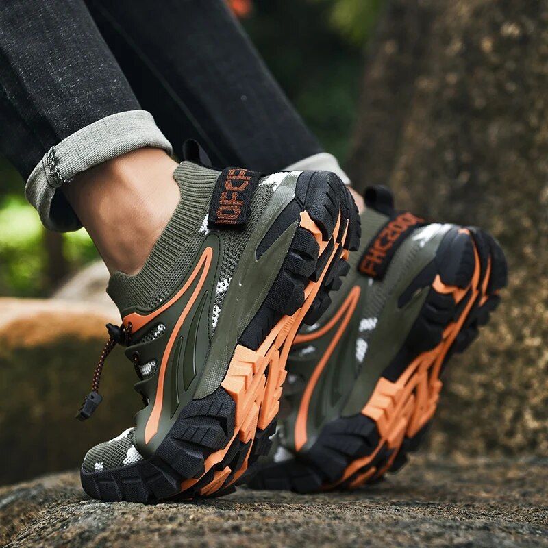 Hiking Sneakers: H0410 Breathable Casual Shoes for Trekking