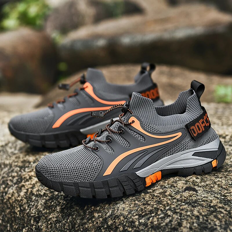 Hiking Sneakers: H0410 Breathable Casual Shoes for Trekking