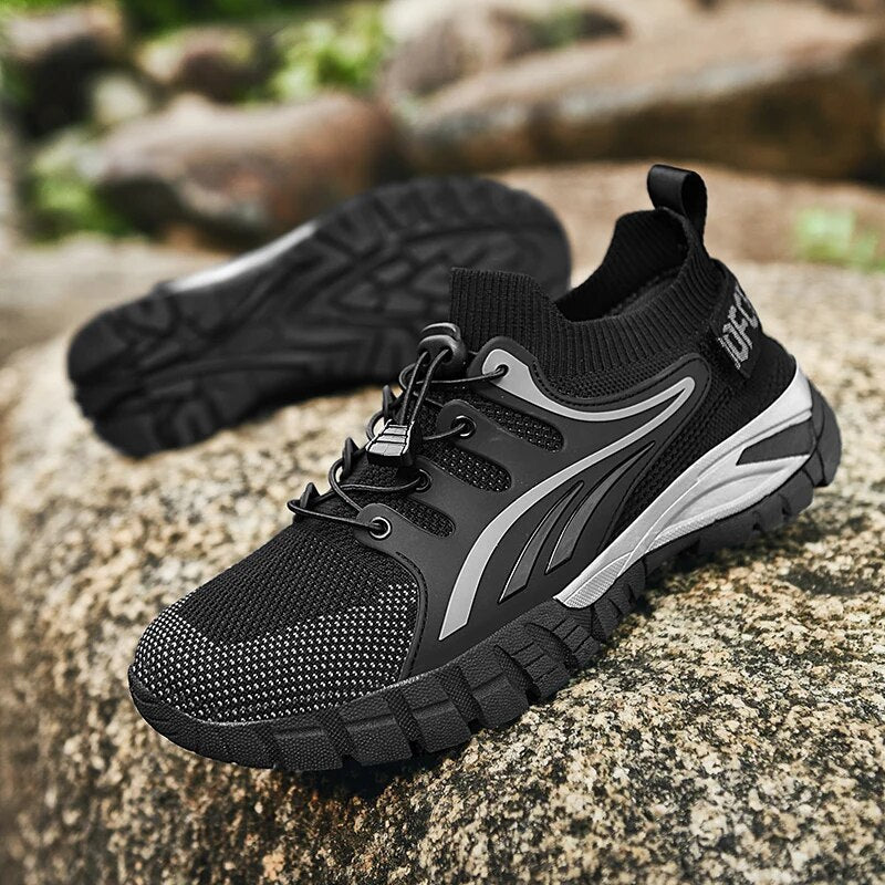 Hiking Sneakers: H0410 Breathable Casual Shoes for Trekking