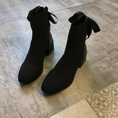 Ankle Boots  Comfortable Socks Thick  Casual Shoes #X311