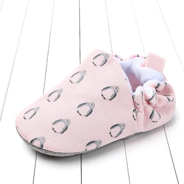 Baby Girls Boys Unisex Toddler Casual Shoes Soft Animal Pattern Footwear MOS100