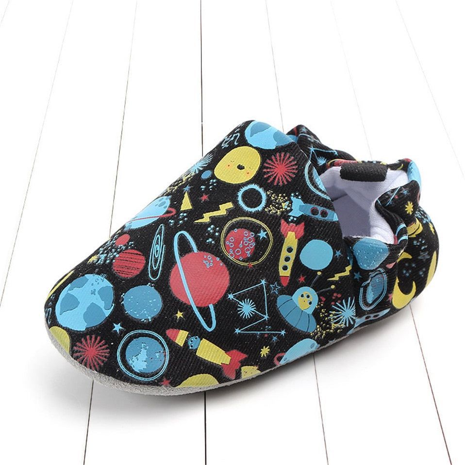 Baby Girls Boys Unisex Toddler Casual Shoes Soft Animal Pattern Footwear MOS100