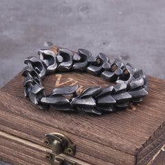 Black Ouroboros  Stainless Steel Bracelets Charm Jewelry BCJNVS32 For