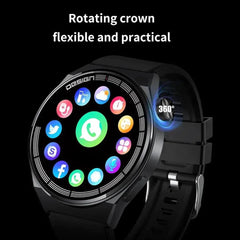 Black Smartwatch SWQ253 for Huawei - Unisex  and  Design