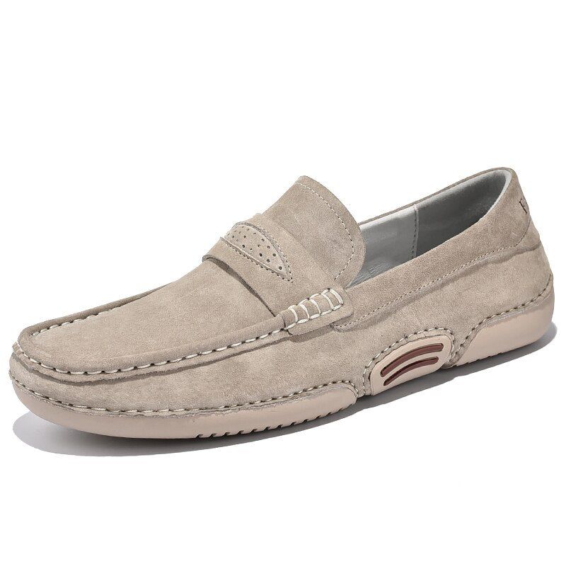 Breathable Suede  Casual Shoes TBFS0955 Soft Leather Loafers