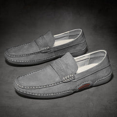 Breathable Suede  Casual Shoes TBFS0955 Soft Leather Loafers