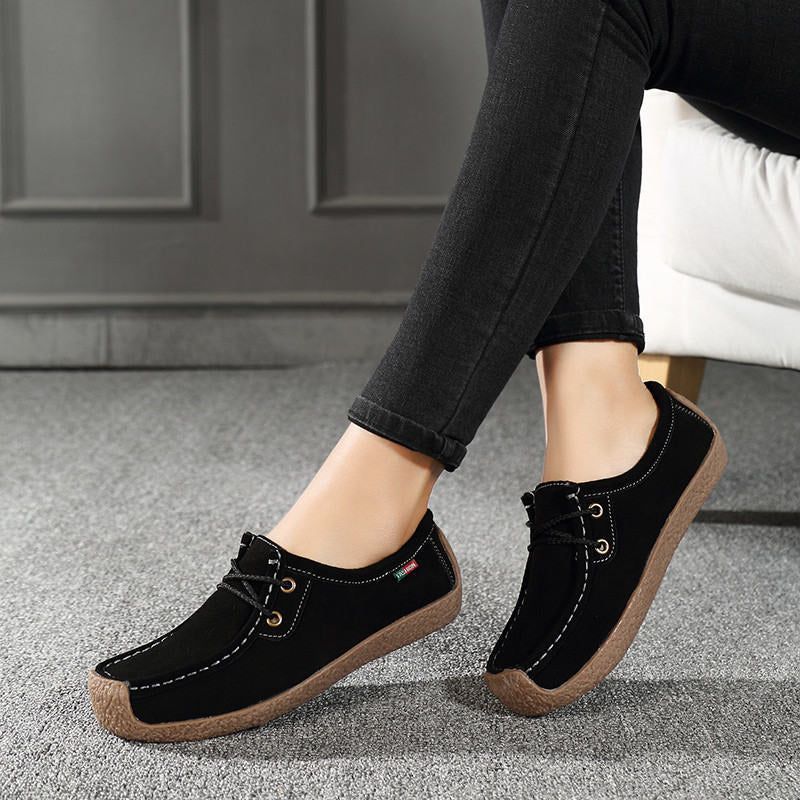 Business Casual Women Shoes Comfortable Loafers Elegant Flat BQ-806