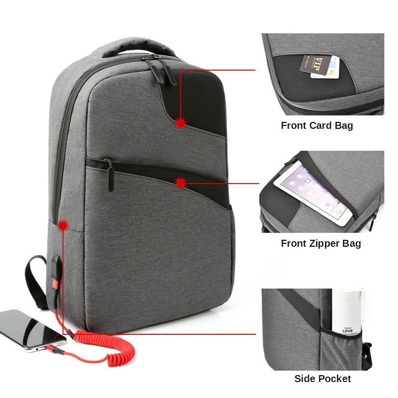 Business Cool Backpack CBROS29 For Men Business Travel Laptop Bag