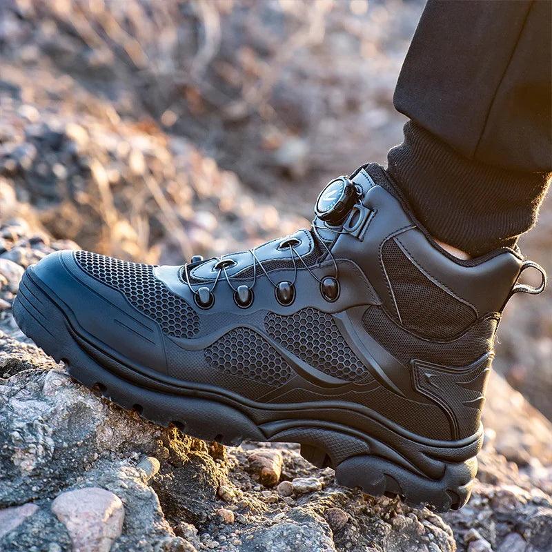 DF1245  Black Casual Shoes - Safety Work Boots