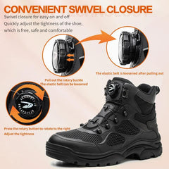 DF1245  Black Casual Shoes - Safety Work Boots