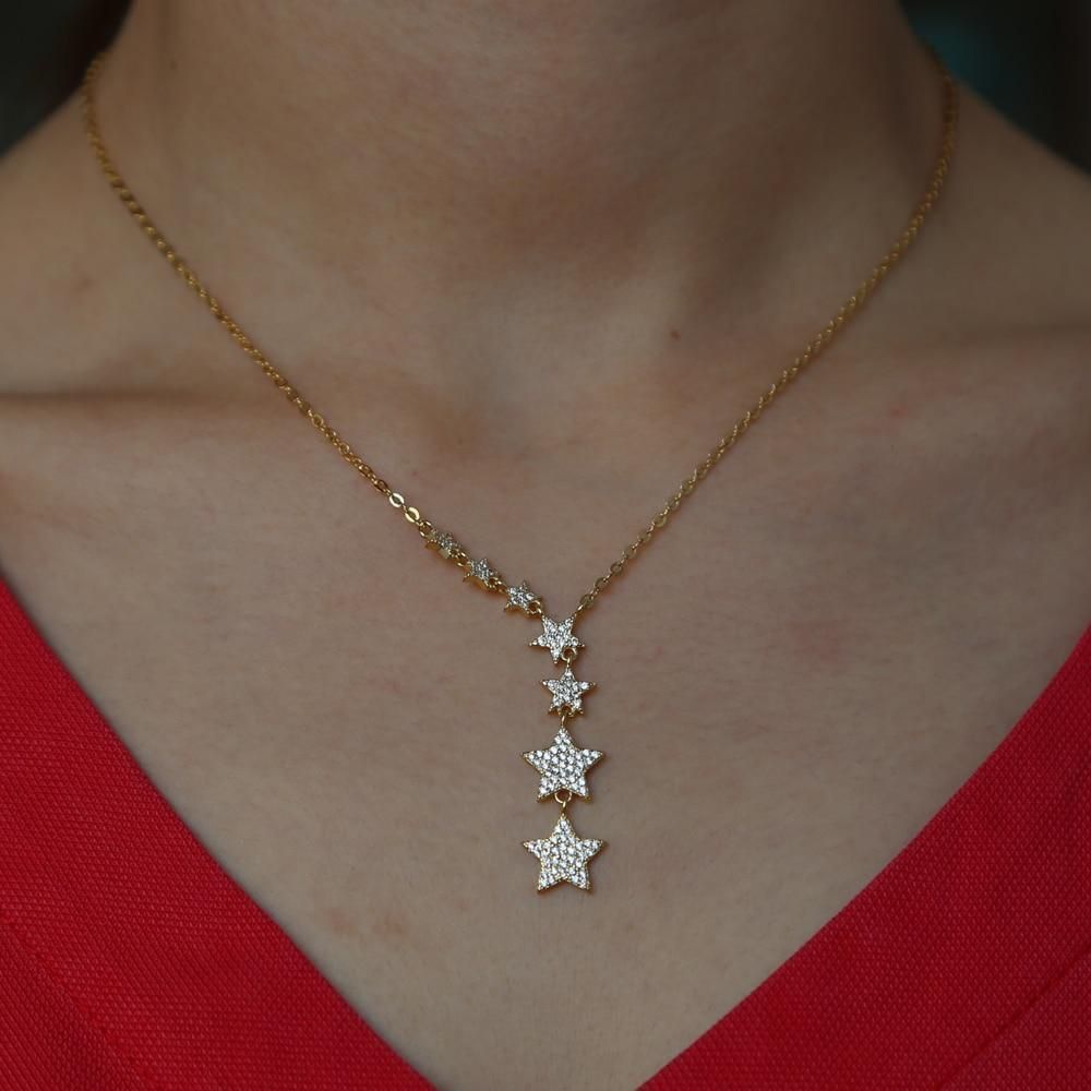 7 Stars Necklaces Charm Jewelry