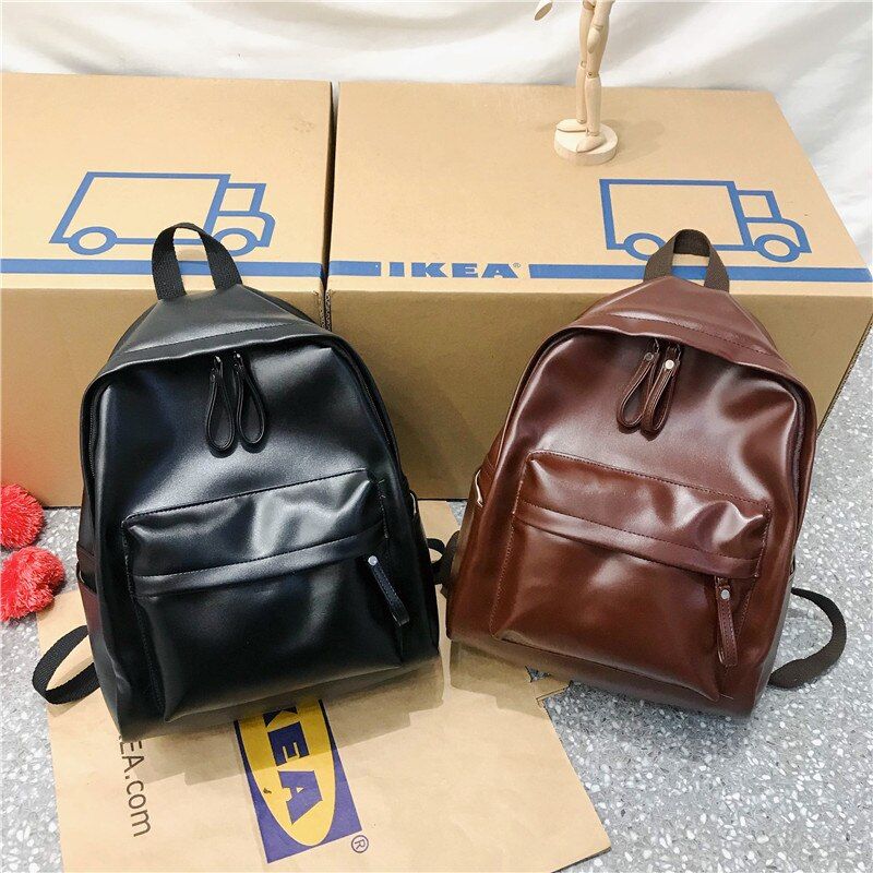 Leather Shoulder Bag - Cool Backpack QB333