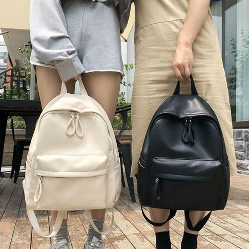 Leather Shoulder Bag - Cool Backpack QB333