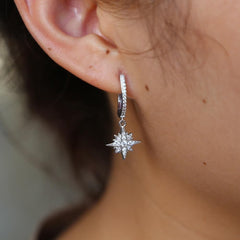 North Star Earrings Charm Jewelry