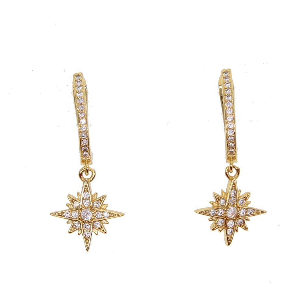 North Star Earrings Charm Jewelry