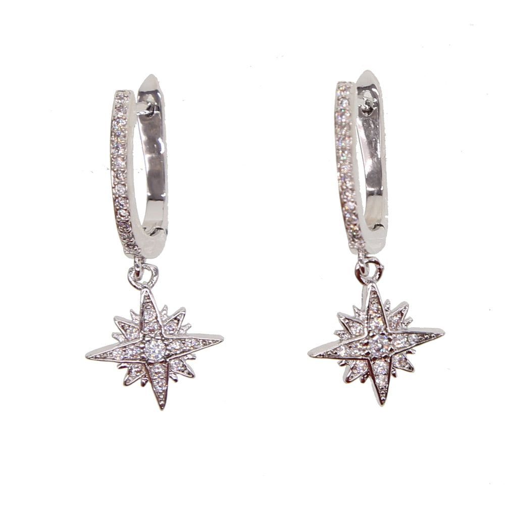 North Star Earrings Charm Jewelry