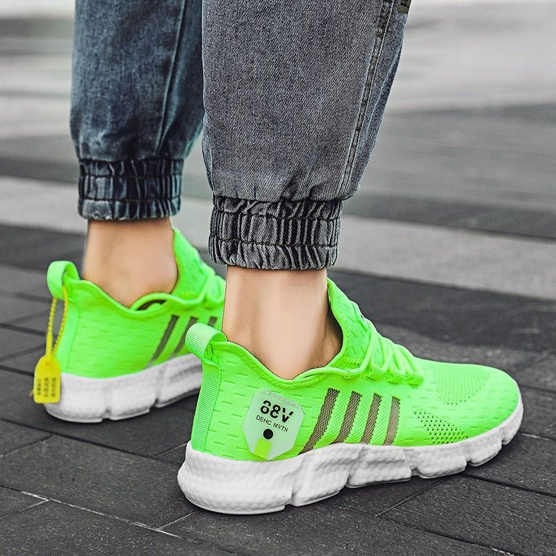 Casual Shoes Comfortable Fluorescent Sneakers