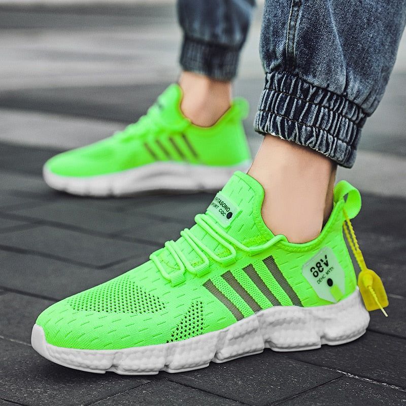 Casual Shoes Comfortable Fluorescent Sneakers