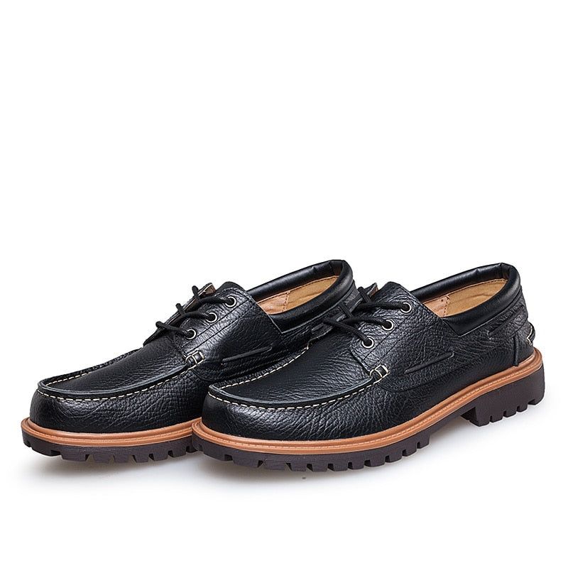 Casual Shoes  Comfortable Loafers Genuine Leather Footwear