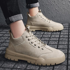 Casual Shoes  Leisure Loafers Flat Ankle Boots