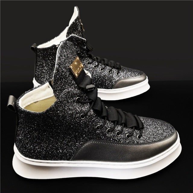 Casual Shoes  Sneakers Glitter Boots D2017-89